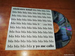 CD de Música: SINIESTRO TOTAL Y Yo me callo CD SINGLE PROMOCIONAL DE CARTON 1 TEMA JULIAN HERNANDEZ AÑO 1995